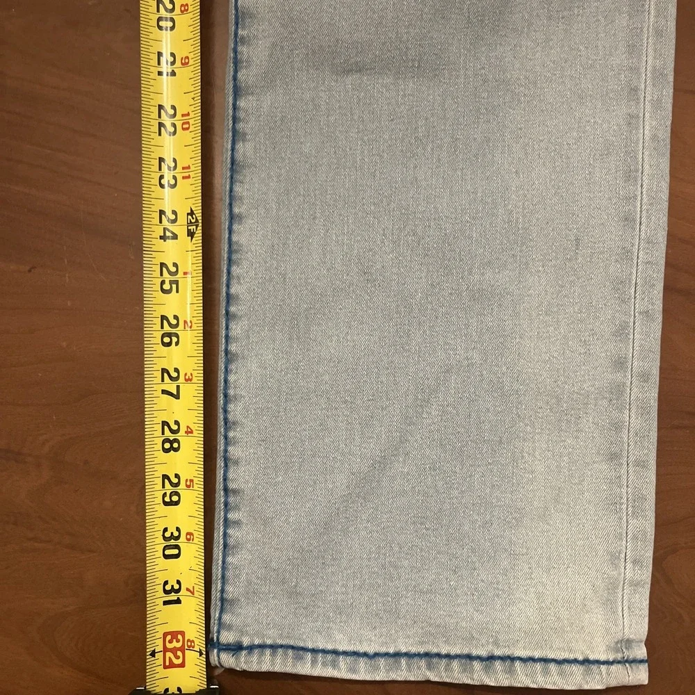 TRUE RELIGION 36x34 Ricky Big T Jeans Mens Light Wash Straight 701453 NWT